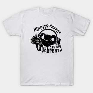 Overwatch Lucio Frog Hippity Hoppity Get Off My Property T-Shirt T-Shirt